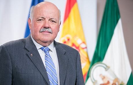 Jesús Aguirre Muñoz. Consejero de Salud y Familias